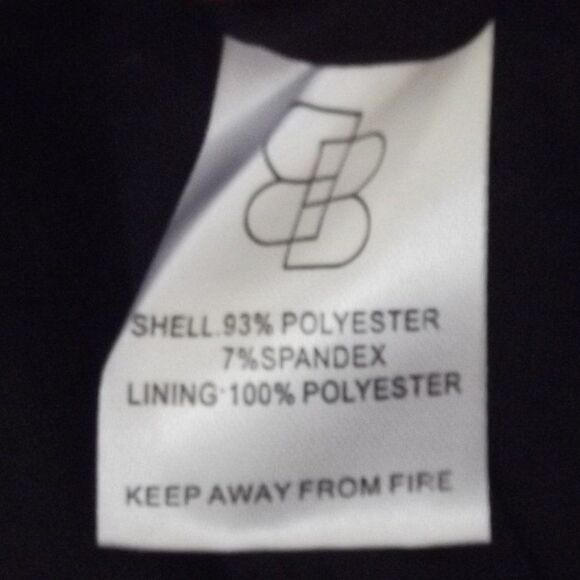 new BALTIC BORN Maxi Wrap Dress, S, Black satin, Flutter sleeve, Tulip skirt - Picture 12 of 14